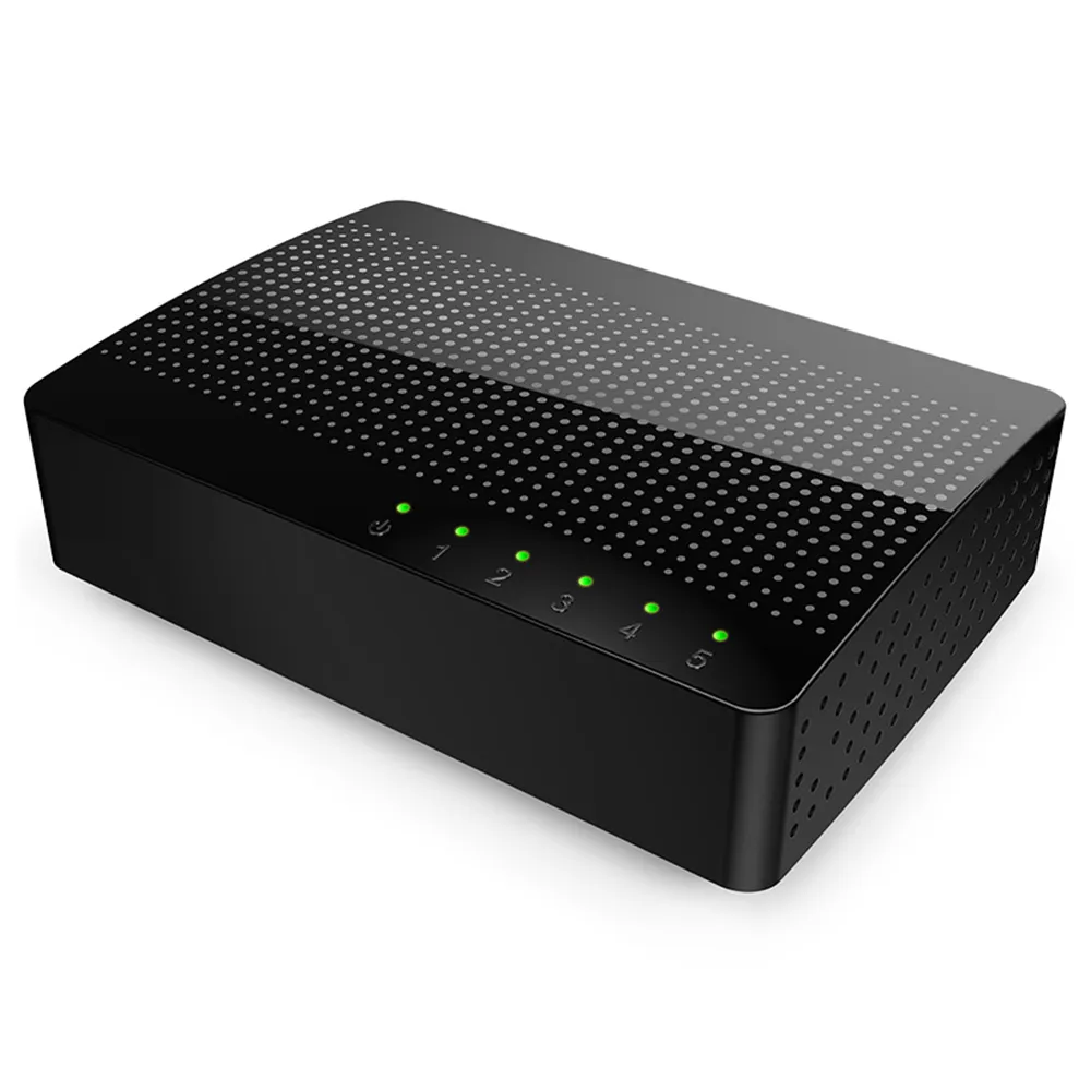 MT-M8908 5-Port Mini Gigabit Switch Black for SOHO