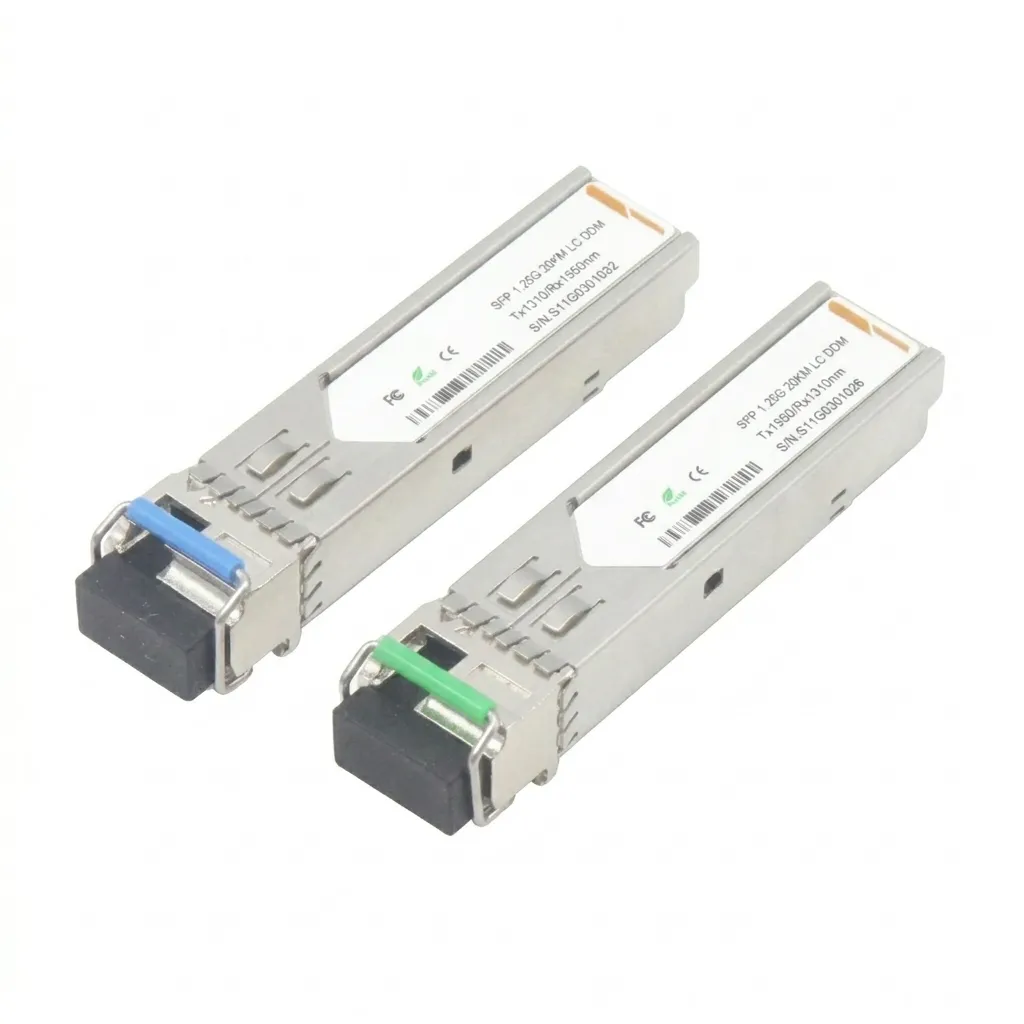 MT-S1255 1.25G 20km BiDi SFP Module SM LC for Switch