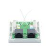 MT-5826 Network Box Dual Port RJ45 Surface Wall Mount Box