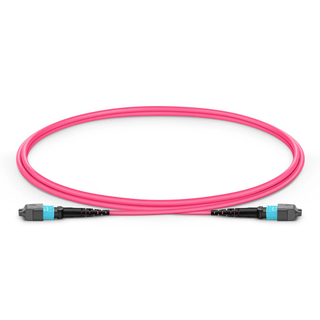 5m MTP-1252 UPC OM4 Fiber Jumper OFNP Type B for DC