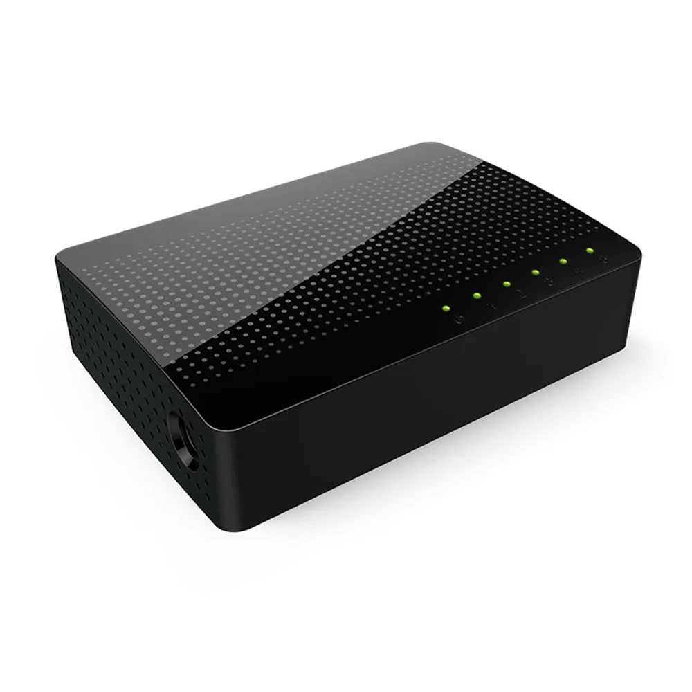 MT-M8908 5-Port Mini Gigabit Switch Black for SOHO