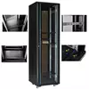 MT-U6021 42U Floor Network Cabinet SPCC Steel Black