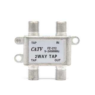 MT-7002-A2 2 Way CATV Tap CATV F Connector Coaxial Tap