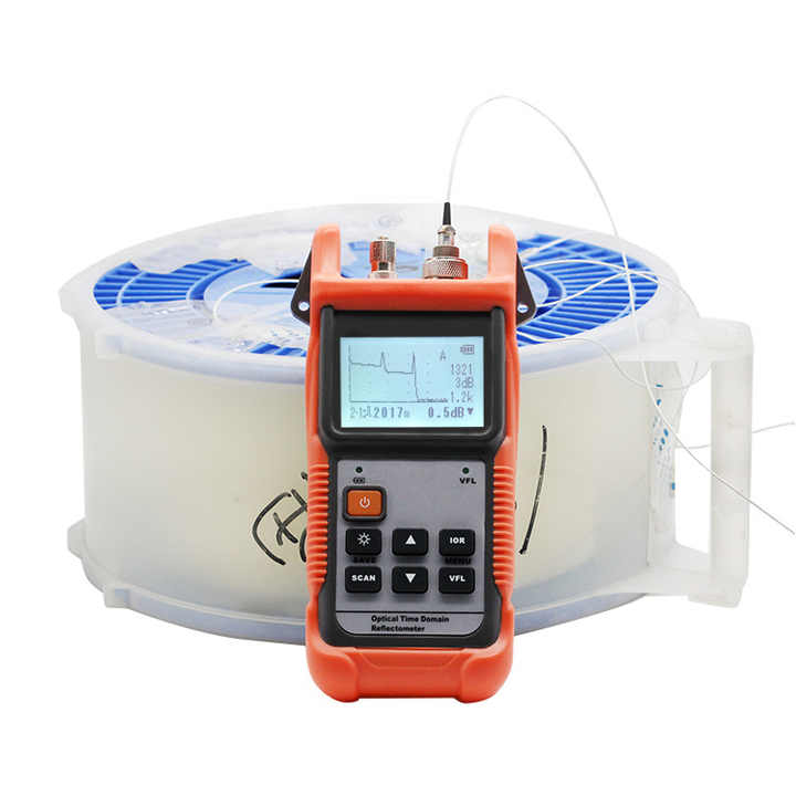 MT-86112 Optical Fiber Cable Obstacle Finder Simple Optical Time Domain Reflectometer Cable Breakpoint Tester OTDR