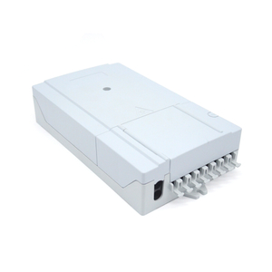 MT-12271 Indoor Plastic Type 8 Core Integrated with Splice Trays FTTH Terminal Box Fiber Optic Rossette Junction Box