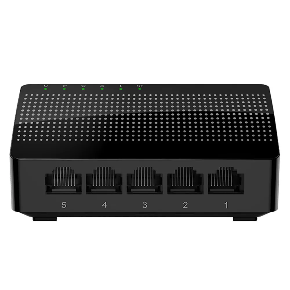 MT-M8908 5-Port Mini Gigabit Switch Black for SOHO
