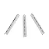 MT-1037M Aluminum V Shape Crimp Splice Protector Silver
