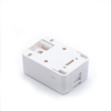 MT-5823 Keystone Jack Network Outlet Network Cable Surface Box Surface Wall Mount Box Single Dual Port