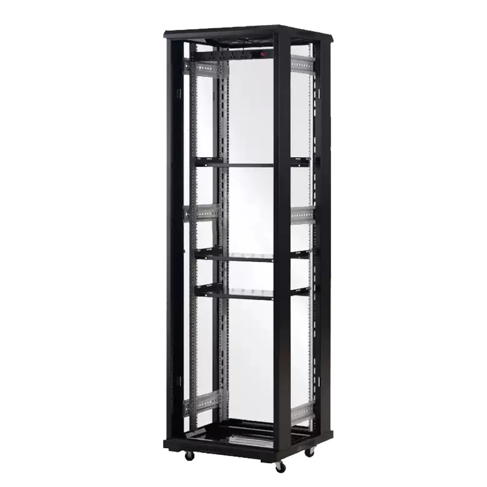 MT-U6021 42U Floor Network Cabinet SPCC Steel Black