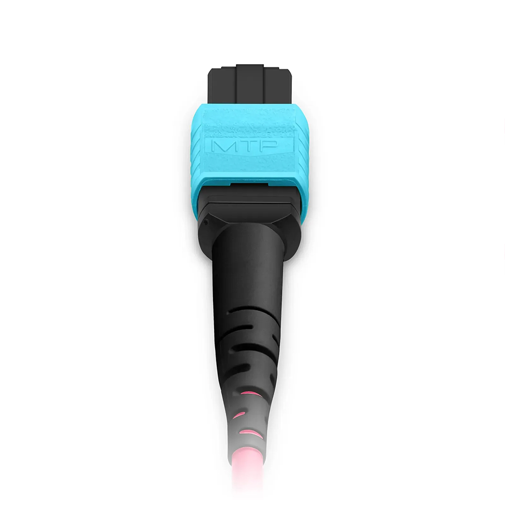 1m MTP-1251 UPC OM4 Fiber Jumper OFNP Type B for DC