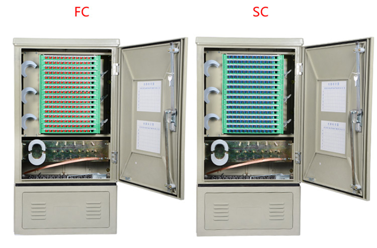 MT-1304 SMC 144 Core Fiber Optic Cross Connecting Cabinet
