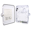 MT-1418 Outdoor ABS Plastic 8 12 Core 2 in 12 24 Out Sc Splice Closure FSB Fiber Optic Distribution Box