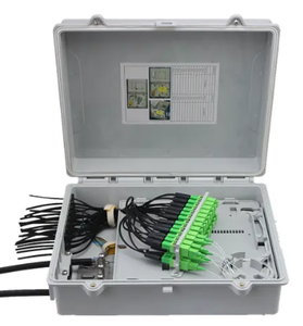 MT-14331 Outdoor Plastic Type 8 16 24 Core 4 in 24 Out Port Fiber Optic Distribution Access Terminal Box