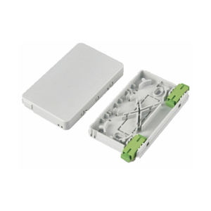 MT-1236 2 Port SC LC Adaptor 1 2 4 Core FTTH Fiber Optic Rossette Box Desktop Box Distribution Box