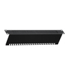 MT-4483 1u Cable Organizer Manager Blank Panel with Brush