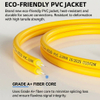 LC to LC Duplex Fiber Optic Patch Cable OS2 Single Mode 9/125um LSZH Telecom Grade Jumper - Melontel MT-L1661