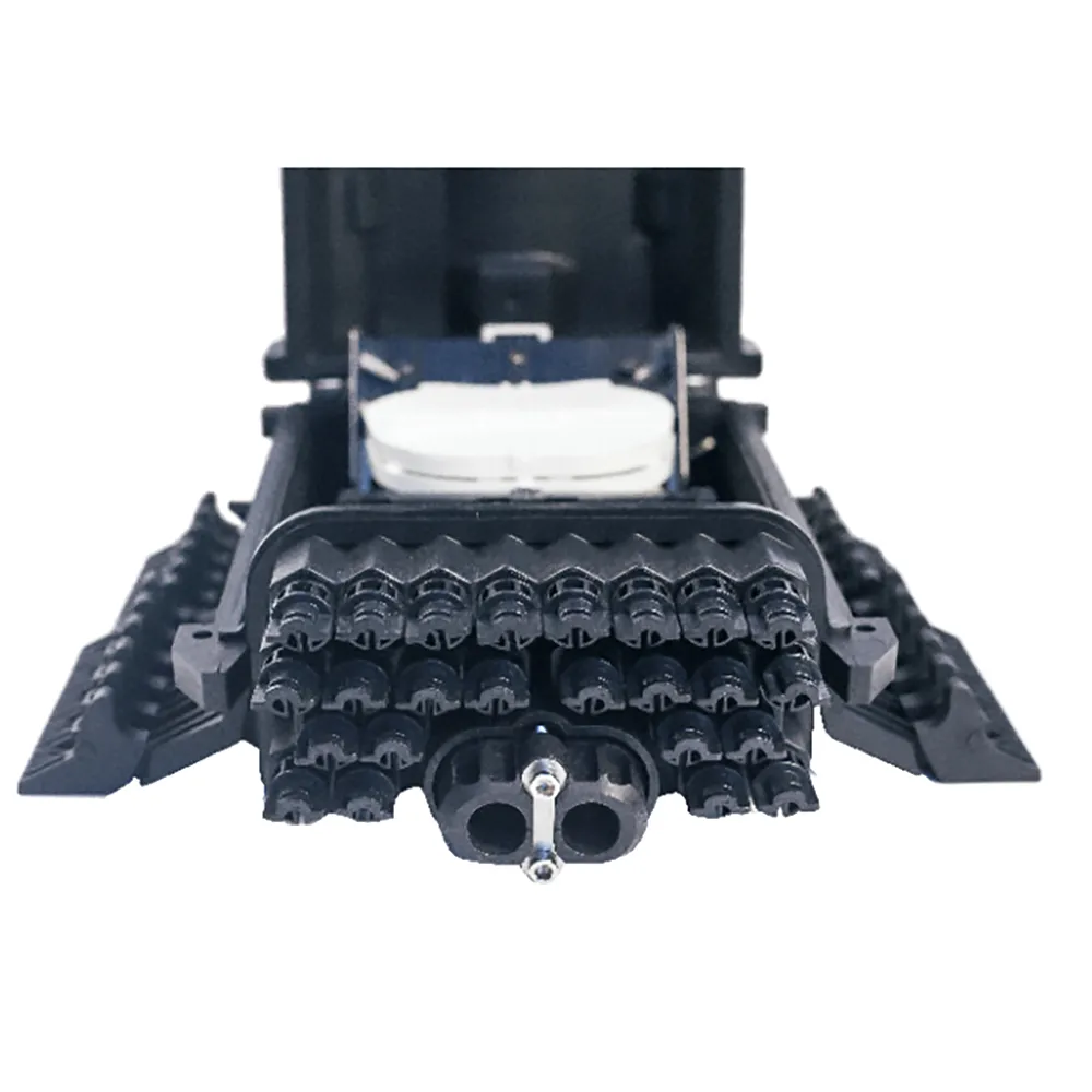 96 Port Outdoor Fiber Termination Box IP68 Waterproof Black PP Enclosure - MT-1523-24