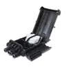 96 Core Fiber Optic Splice Enclosure IP67 Outdoor FAT Box PP+GF MT-1523-8