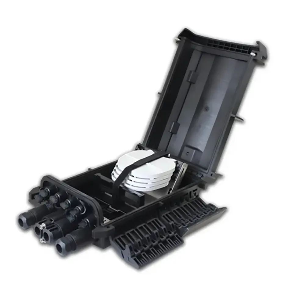 96 Core Fiber Optic Splice Enclosure IP67 Outdoor FAT Box PP+GF MT-1523-8