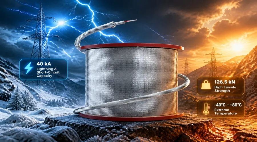 opgw-cable-lightning-protection-short-circuit-capacity.webp
