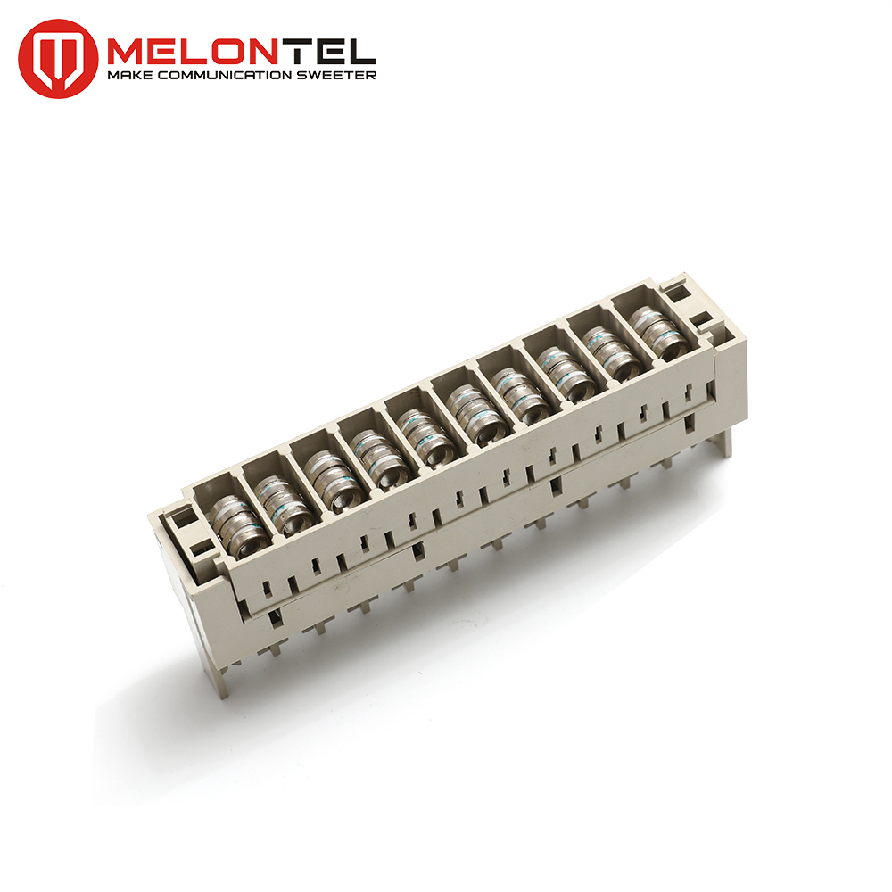 MT-2113 10 pair protection magazine ABS PBT protection strip krone arrester magazine with GDT