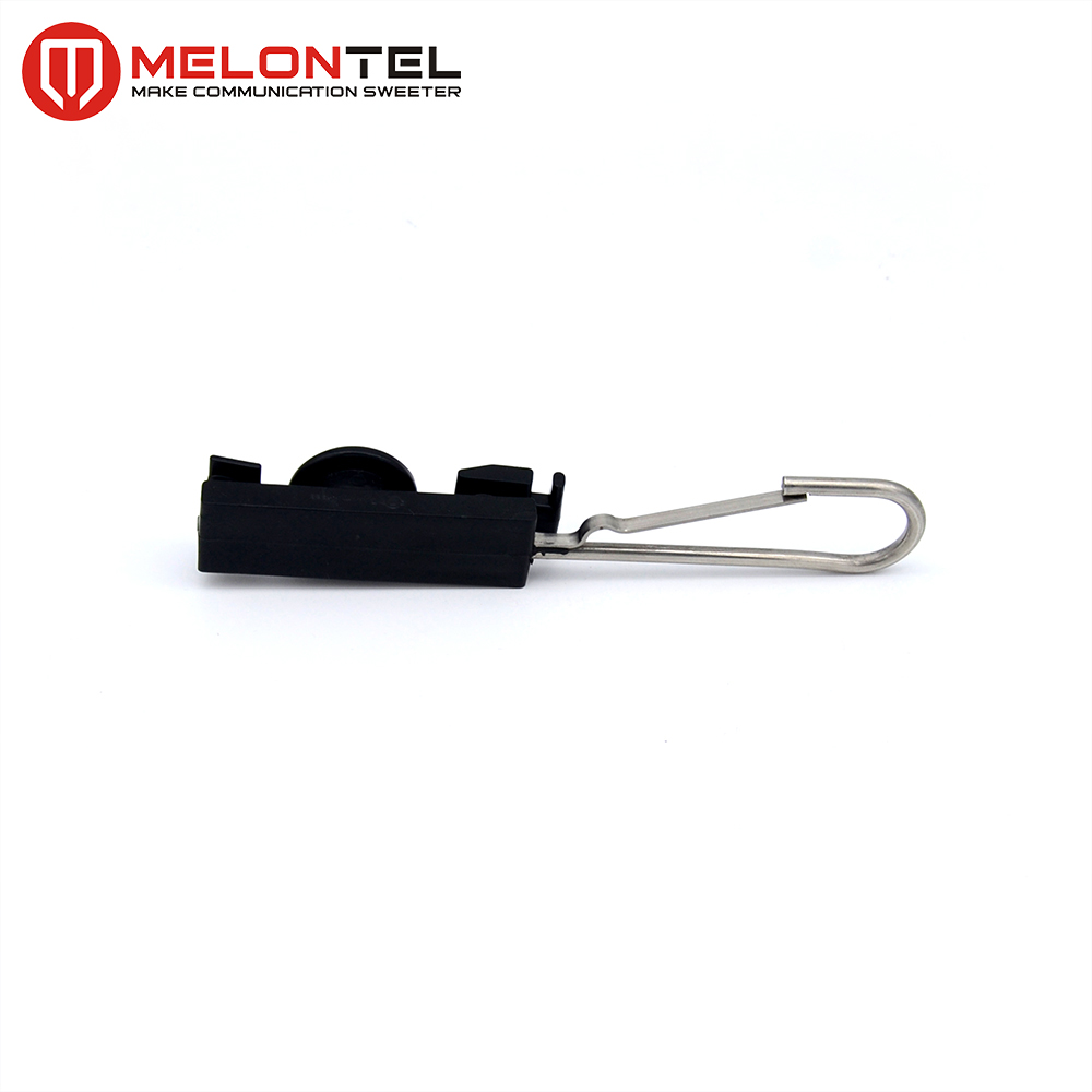 MT-1721 S Type FTTH Drop Wire Retainers Anchor Suspension Clamp with Hook Lock