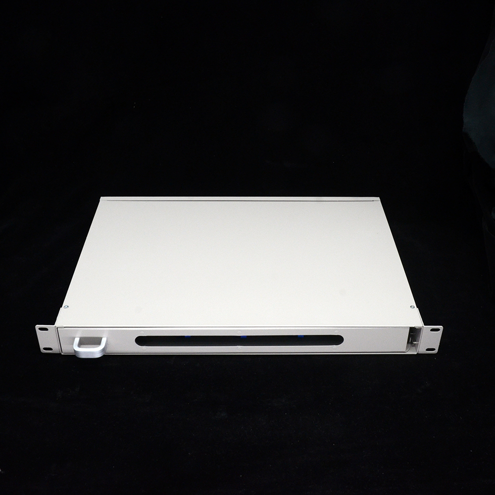 MT-1040B 1U ODF Fiber Optical Distribution Frame 12 Ports Rotary Pull-out Type Patch Panel