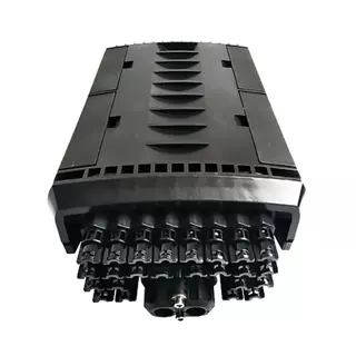 96 Port Outdoor Fiber Termination Box IP68 Waterproof Black PP Enclosure - MT-1523-24