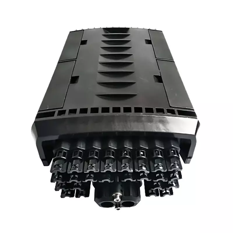 96 Port Outdoor Fiber Termination Box IP68 Waterproof Black PP Enclosure - MT-1523-24