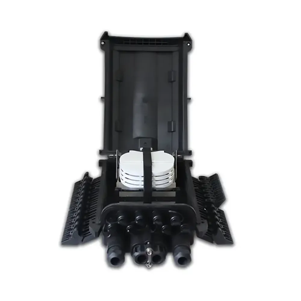 96 Core Fiber Optic Splice Enclosure IP67 Outdoor FAT Box PP+GF MT-1523-8
