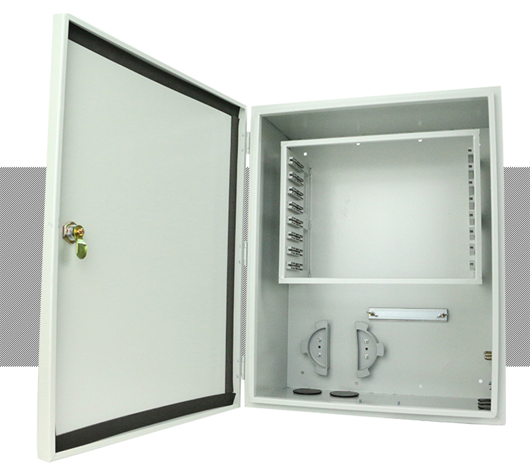 What is the material of indoor distribution box? What's the level of protection?
