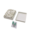 MT-1223 FTTH Indoor Plastic Type SC/FC/LC Adaptor 4 8 Core 4 Port Fiber Optic Terminal Rossette Box