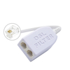 MT-5704 Wholesale 4 Pin Splitter ADSL Modem Double Micro Filter