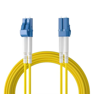 LC to LC Duplex Fiber Optic Patch Cable OS2 Single Mode 9/125um LSZH Telecom Grade Jumper - Melontel MT-L1661