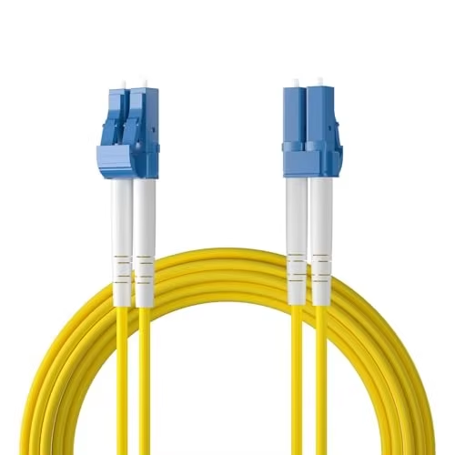 LC to LC Duplex Fiber Optic Patch Cable OS2 Single Mode 9/125um LSZH Telecom Grade Jumper - Melontel MT-L1661