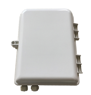 MT-1404 Outdoor Waterproof Wall Mount Type Distribution Box 16 Core FTTH Box Pigtail Type Optical Fiber Access Terminal Box