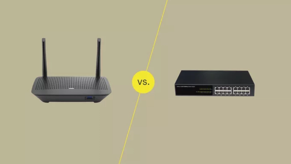 The Difference between Switches And Routers