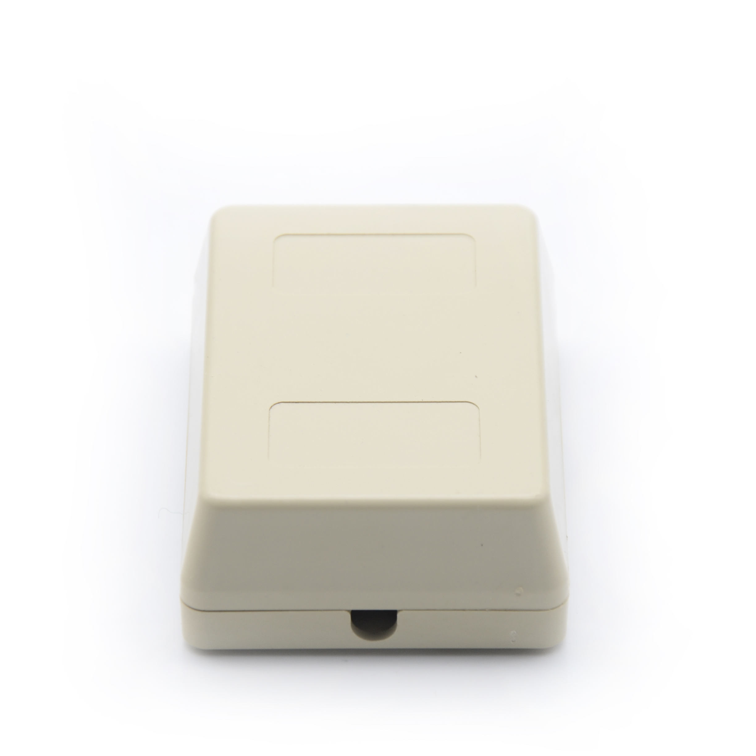 MT-5802 rectangle type RJ11 2 pin connection box rj11telecom outlet telephone surface box