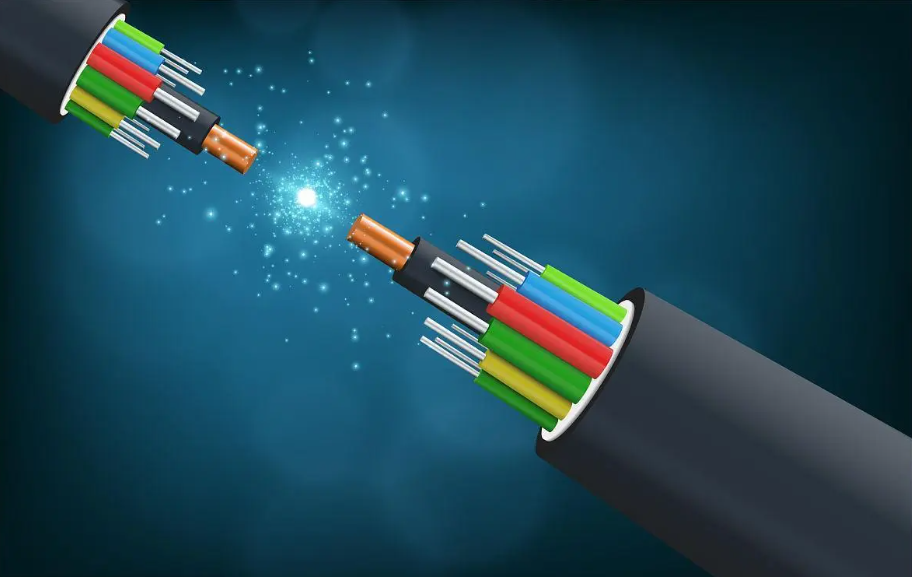What can we do if break an optical fiber?
