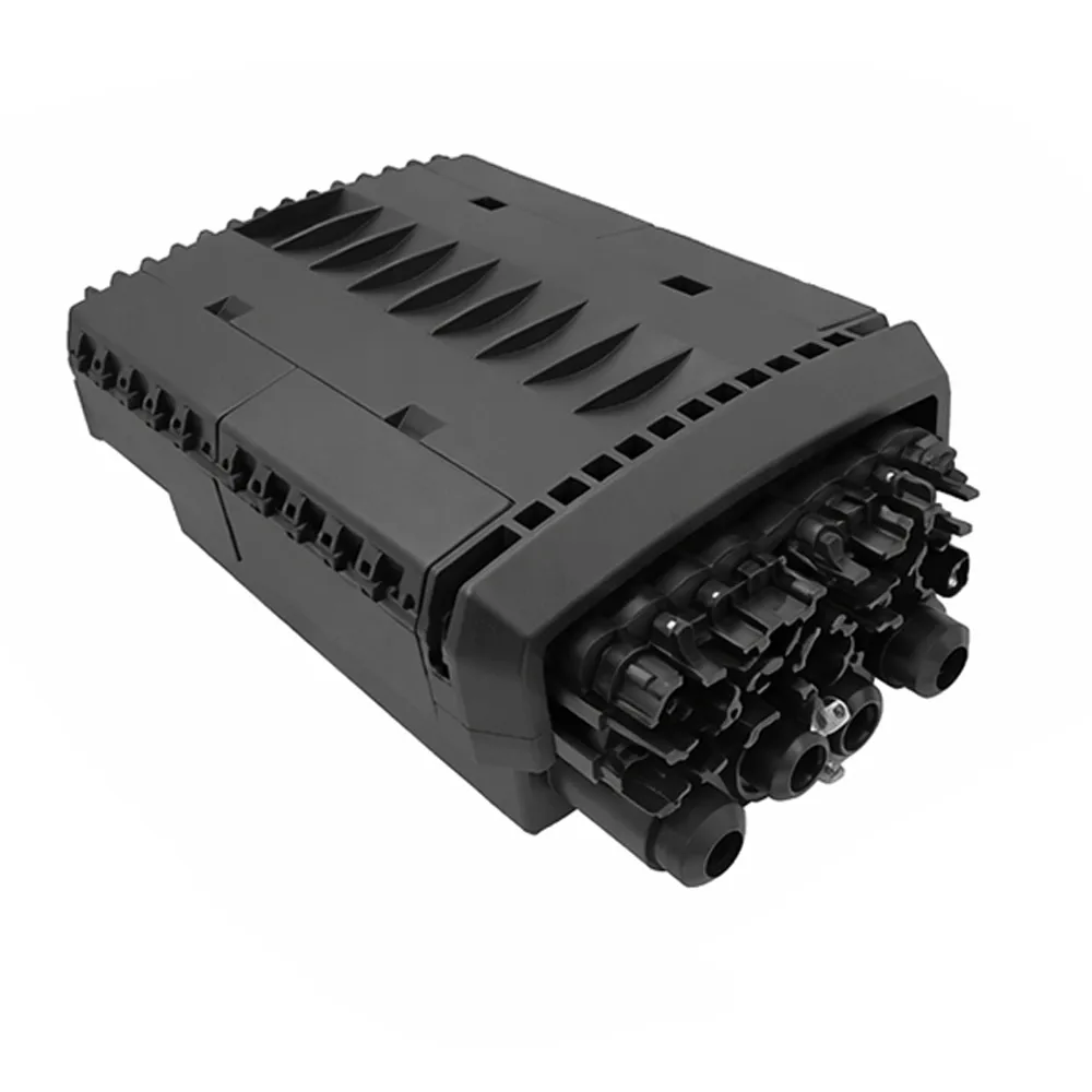 144 Fiber Splice 24 Port Outdoor Fiber Termination Box IP68 Waterproof PP Enclosure - MT-1523H